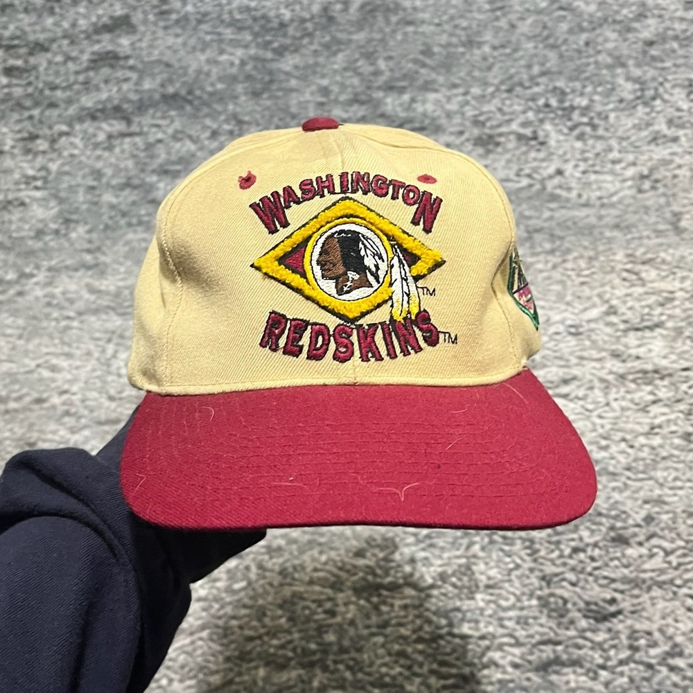 Vintage 90s‎ Washington Redskins Starter Snapback Hat 100%Wool NFL Embroidered